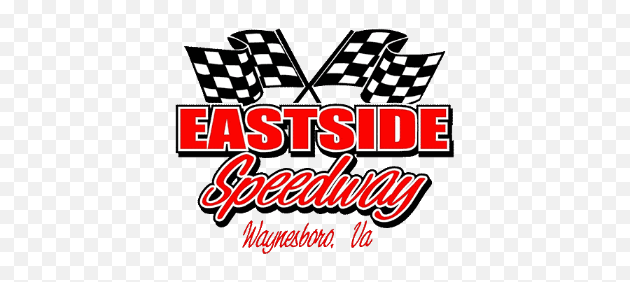 Eastside Speedway Race Track In Waynesboro Virginia Usa Emoji,Track Logo