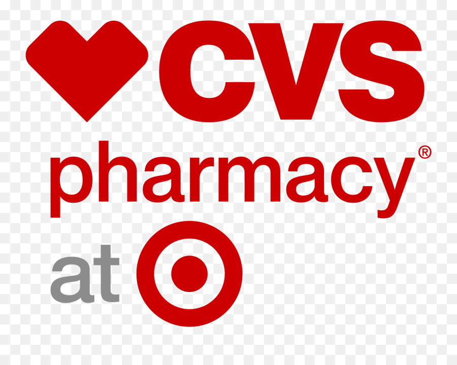 Cvs Pharmacy At Target Logo Stacked - Cvs Pharmacy Is Now At Target Emoji,Target Logo