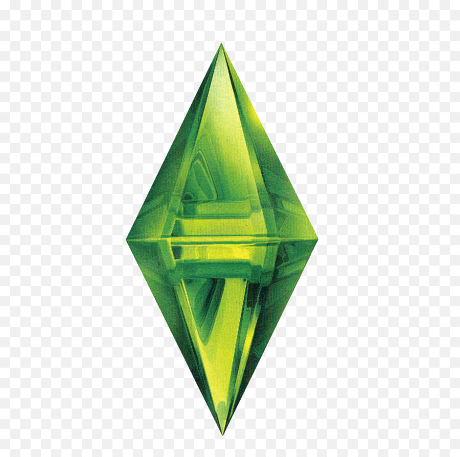 Download Sims Green Triangle Hd Image - Sims 3 Emoji,Green Png