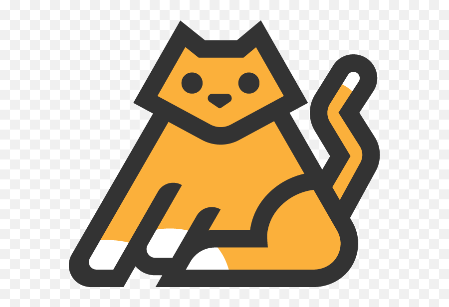 Kitty Cat Logo Download - Language Emoji,Cat Logo