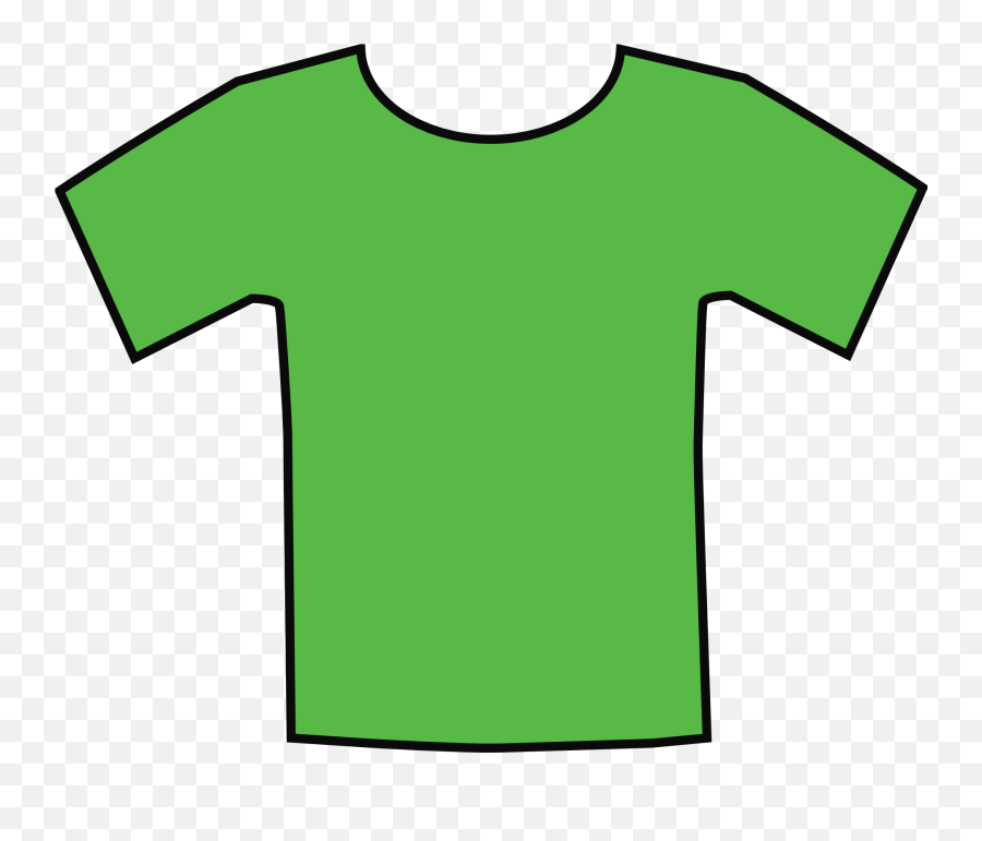 Tshirt Clipart Green Shirt - Green T Shirt Clipart Emoji,Shirt Clipart