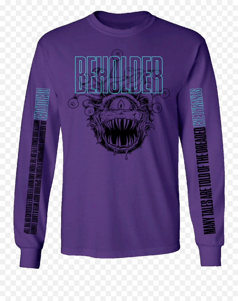 D Beholder Redux Ls T Shirt Purple Death Saves Amazon Logo Emoji,Amazon Logo