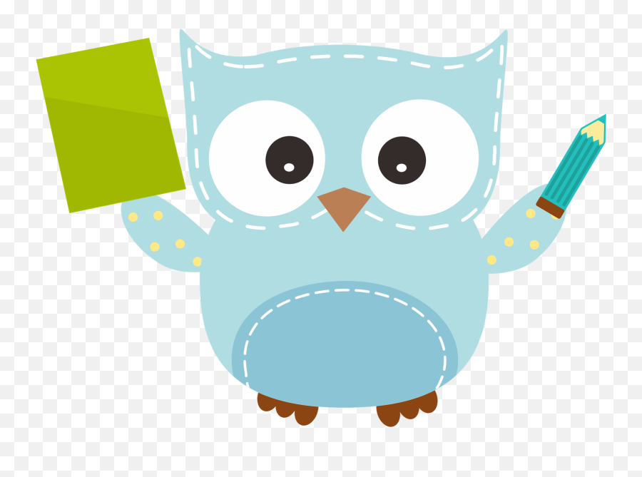 Owl Kid Png Manualidades - School Owl Clipart Emoji,Pencil Clipart