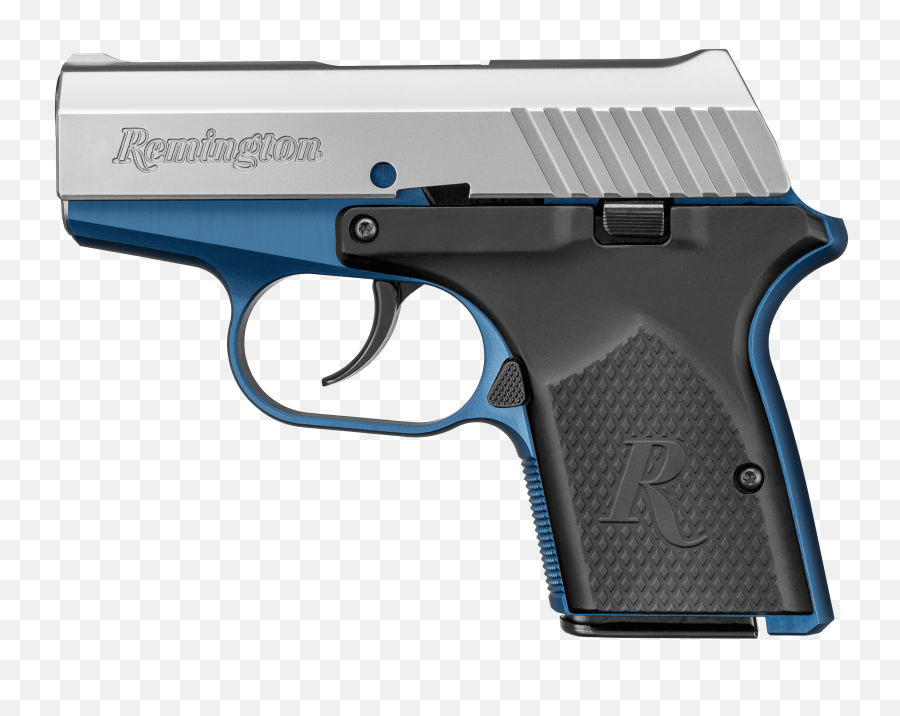 Remington Firearms 96244 Rm380 Micro Double 380 Automatic Colt Pistol Acp 290 61 Fs Black Polymer Grip Blue Anodized Frame Silver Steel - Remington 380 Vs Beretta Pico Emoji,Colt Firearms Logo