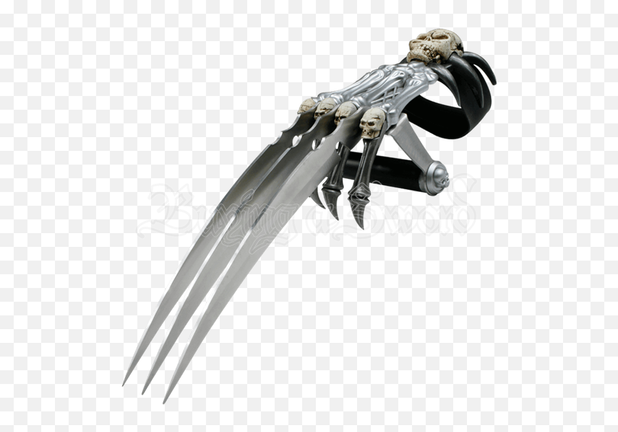 Skeleton Hand Claw - Hand Claw Weapon Emoji,Skeleton Hand Png