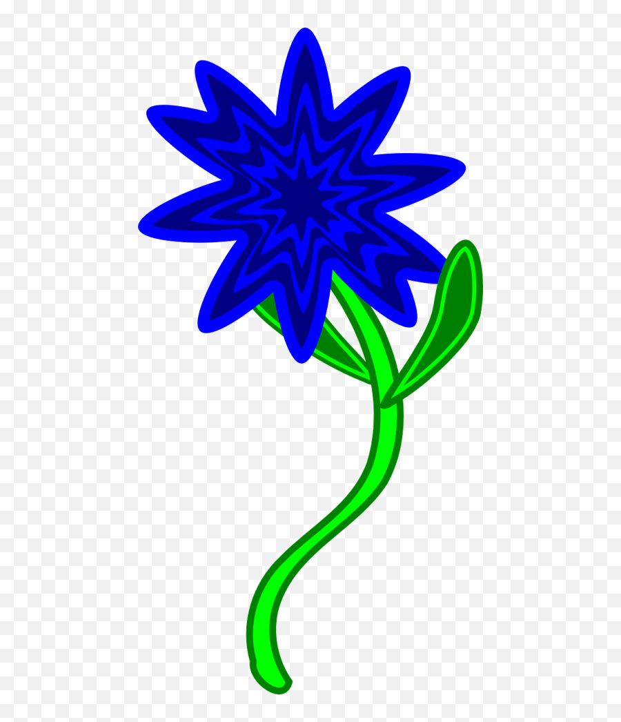 Triptastic Blue Flower Png Clip Art Triptastic Blue Flower Emoji,Blue Flower Clipart