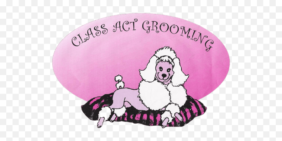 Dog Grooming Idaho Falls Id Class Act Grooming Emoji,Pink Dog Logo