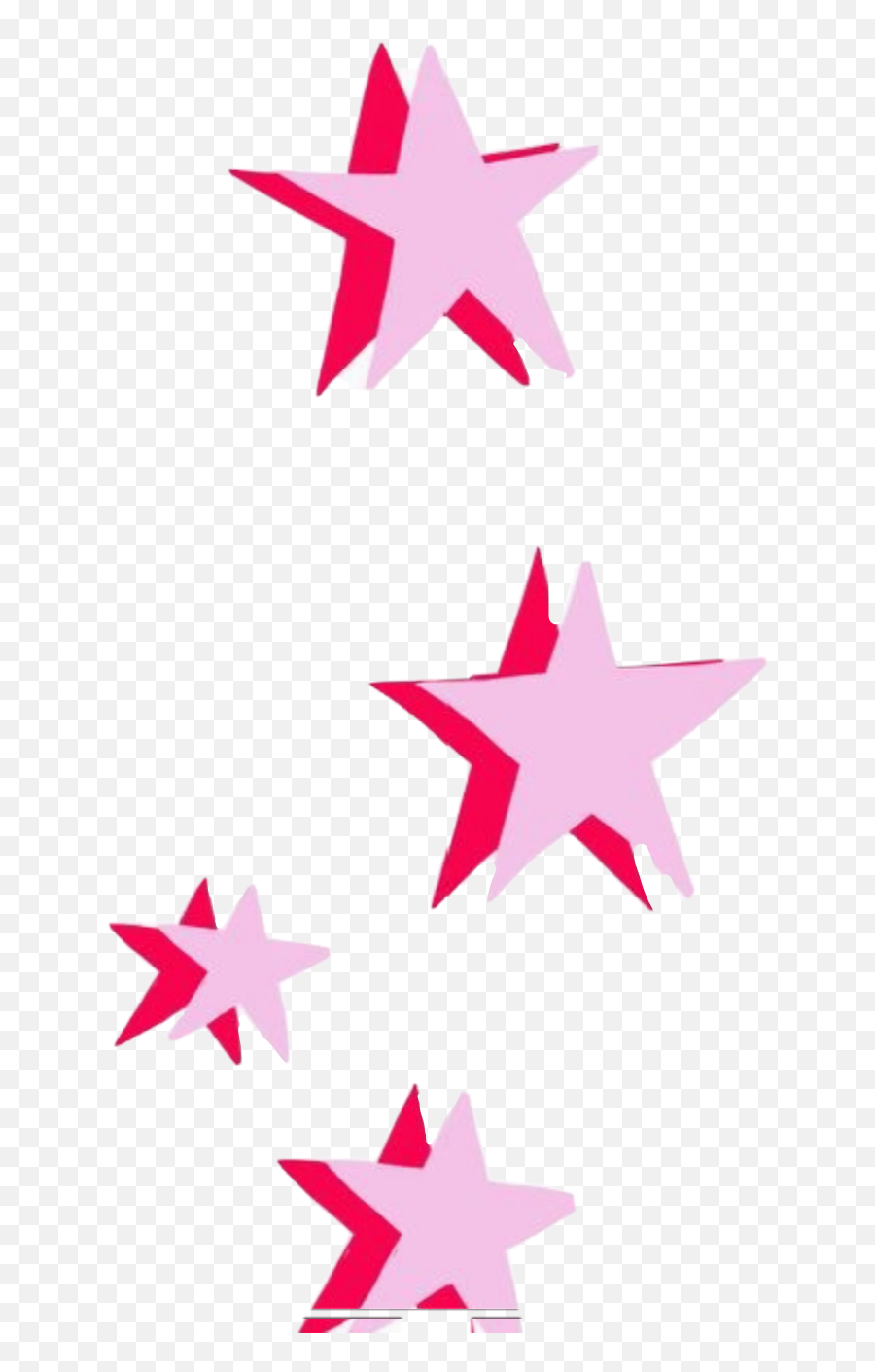 Vsco Stars Freetoedit - Pink Vsco Stars Clipart Full Size Stars Vsco Emoji,Stars Clipart