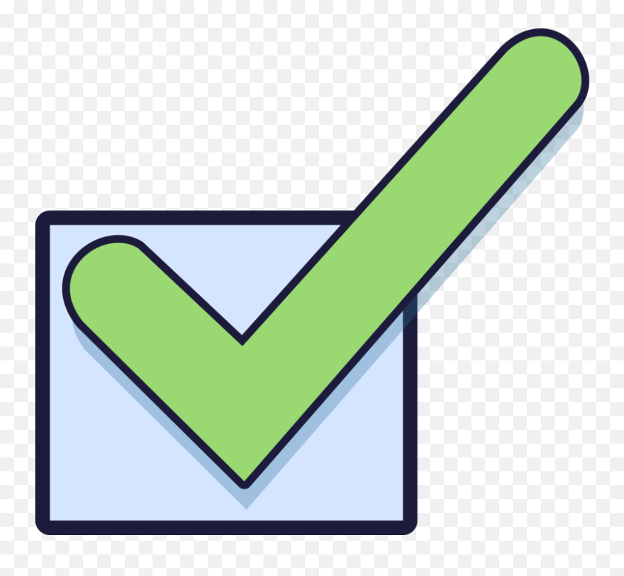 Check Mark Remix User Tick Beetle - Clipart Checkmark Emoji,Green Check Mark Transparent