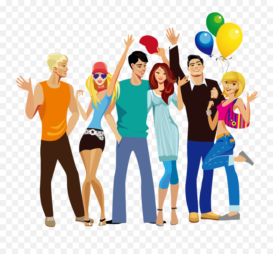 Clip Art People - Cartoon Character Vector Free Download Emoji,Office People Png