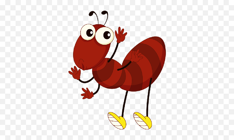Red Ants Cartoon Pictures - Color De La Hormiga 500x500 Emoji,Begging Clipart