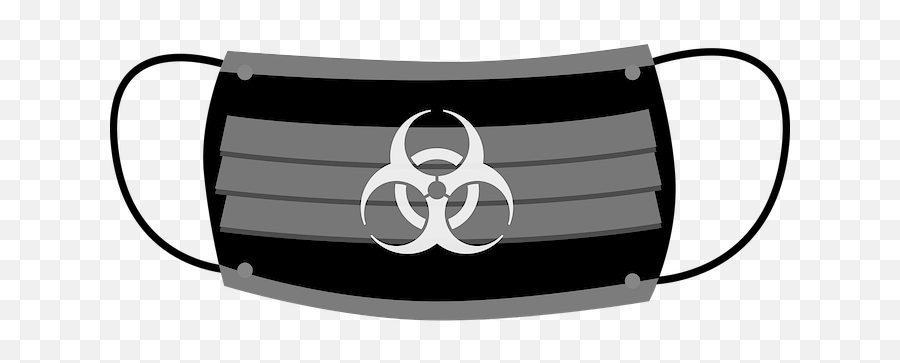 Free Biohazard Gas Mask Vectors - Mundschutz Biohazard Emoji,Biohazard Logo