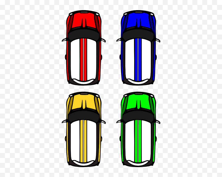 Cartoon Car - Mini Opengameartorg Emoji,Car Top View Png