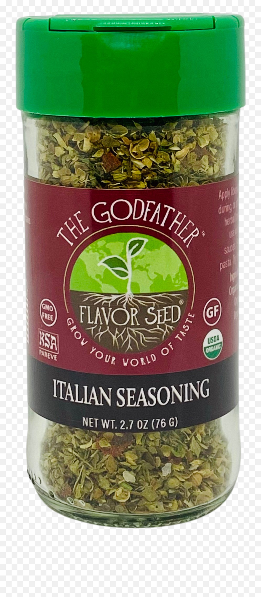 Flavor Seed - The Godfather Killer Organic Italalian Seasoning Emoji,Godfather Png