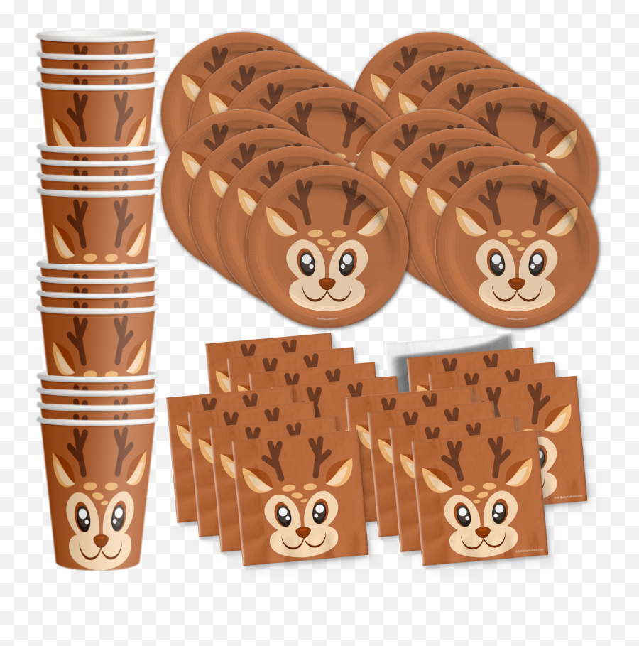 Woodland Animals Birthday Party Supplies U2013 Birthdaygalorecom Emoji,Woodland Bear Clipart