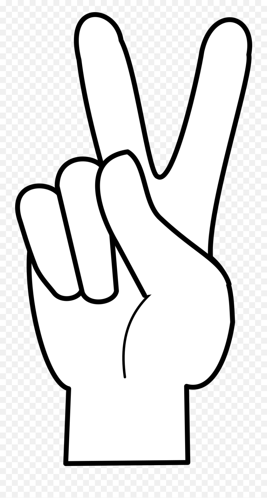 Signe De Paix Peace Sign Png Clip Art - Animated Peace Sign Hand Emoji,Peace Sign Png