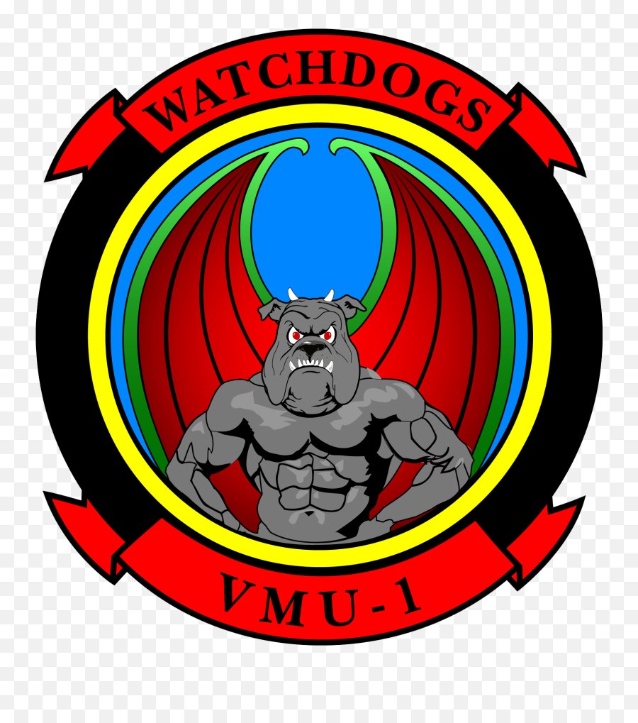 Download Vmu - 1 Squadron Insignia Vmu 1 Watch Dogs Png Vmu 1 Emoji,Watch Dogs Logo