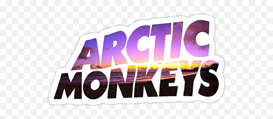 Band Stickers Such As Nirvana The Smiths Red Hot Chili - Arctic Monkeys Emoji,Arctic Monkeys Logo
