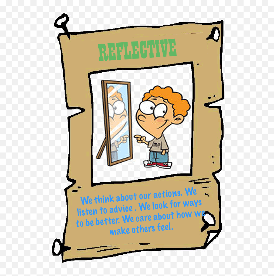 Reflection Clipart Reflective Learning - Wanted Clipart Emoji,Reflection Clipart