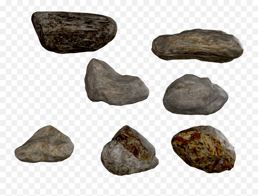 Rocks Collection Transparent Png - Rocks Png Emoji,Rock Png