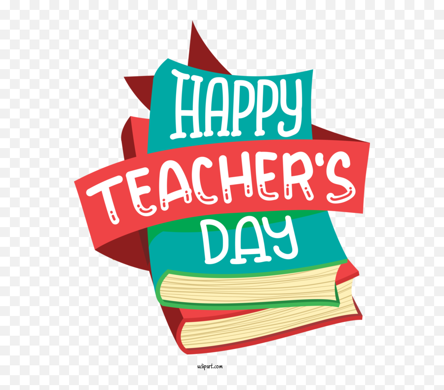 Holidays Logo Line Point For Teachers - Transparent Happy Teachers Day Png Emoji,Teacher Logo