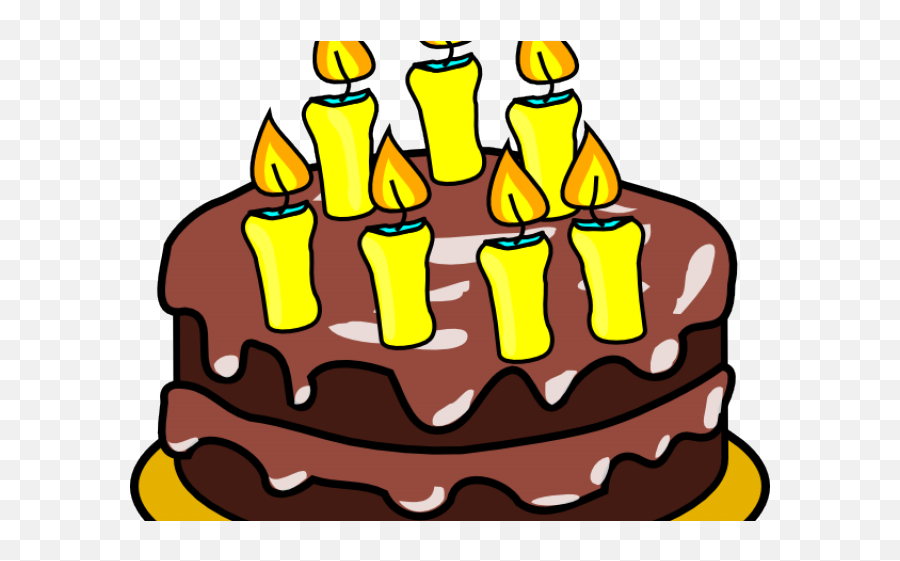 Birthday Cake Clip Art Transparent Png - Birthday Cake Clip Art Emoji,Birthday Cake Clipart
