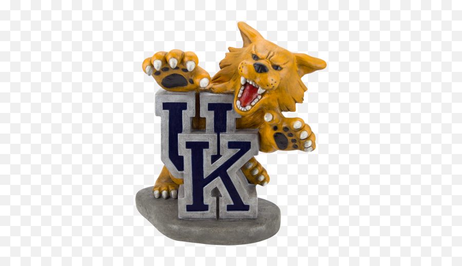 University Of Kentucky Wildcat Statue - University Of Kentucky Cat Figure Emoji,U K Wildcats Logo