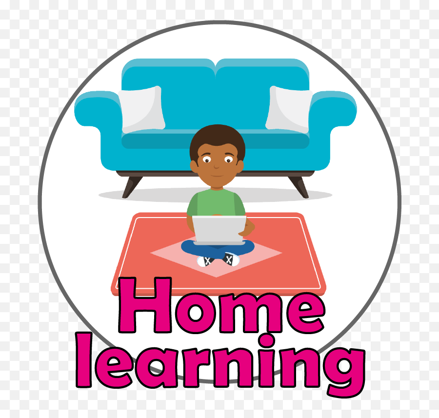 Learning At Home Clipart - Home Learning Emoji,Learning Clipart