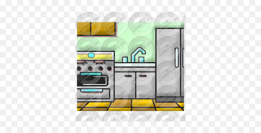 Kitchen Picture For Classroom Therapy Use - Great Kitchen Hob Emoji,Kitchen Clipart