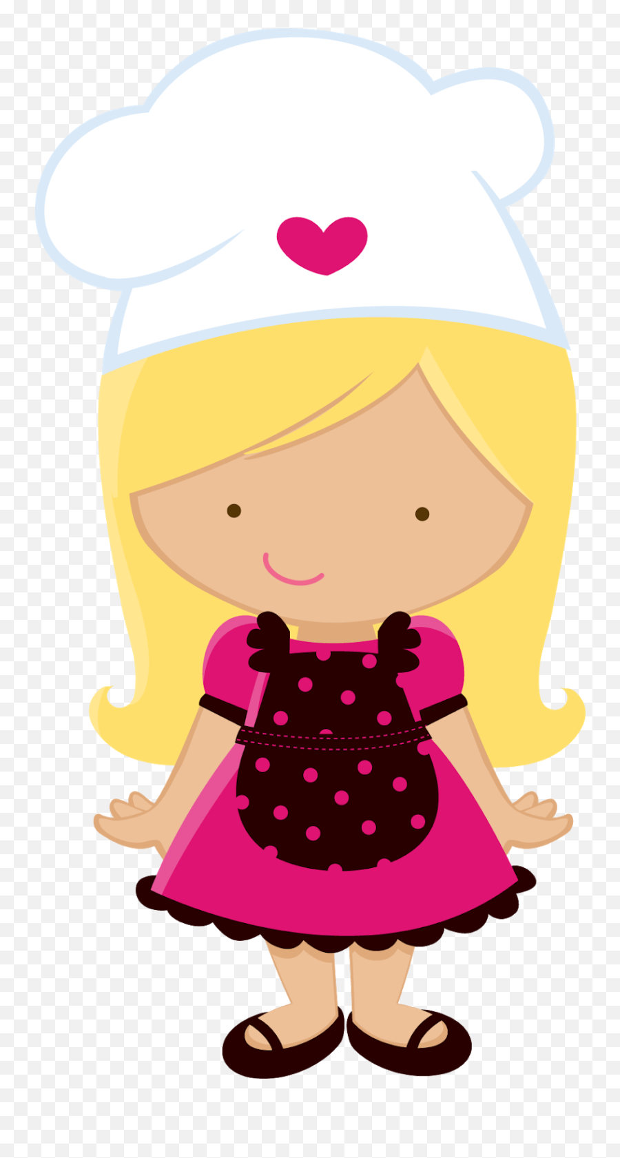 Little Girl Chefs Clipart Oh My Fiesta For Ladies - Cozinheira Desenho Emoji,Chef Clipart