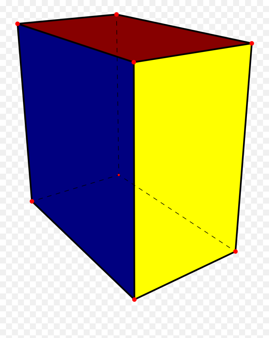 Filerectangular Prismsvg - Wikimedia Commons Colored Rectangular Prism Png Emoji,Rectangle Png