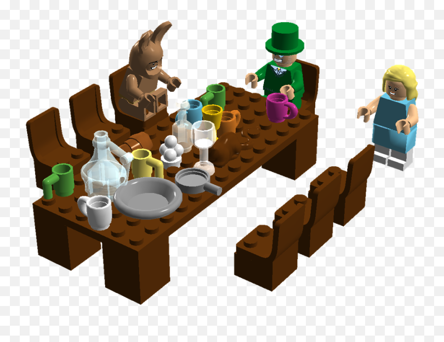 Lego Ideas - Alice In Wonderland Mad Hatteru0027s Tea Party Lego Mad Hatter Emoji,Alice In Wonderland Transparent