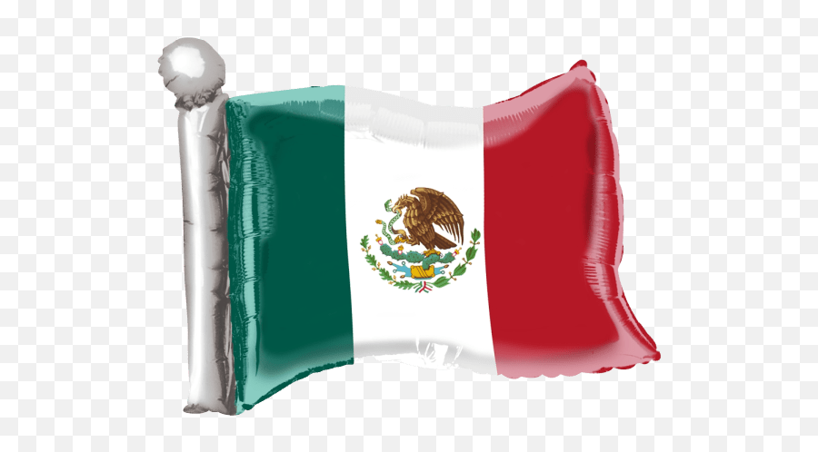 Mexican Flag Mylar Foil Balloon - Mexico Emoji,Mexican Flag Png
