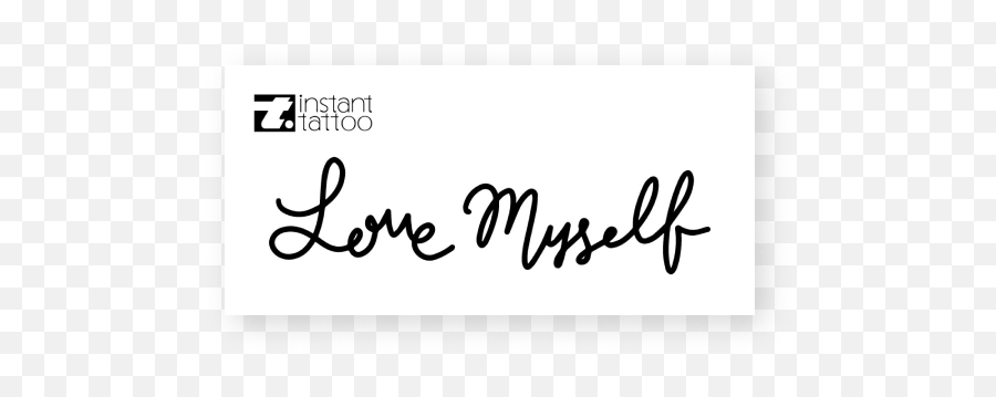 Love Yourself Instanttattoo - Language Emoji,Bts Love Yourself Logo
