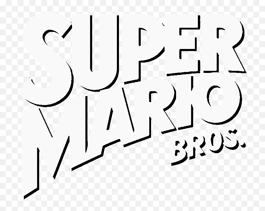 Super Mario Logo - Poster Png Download Original Size Png Language Emoji,Super Mario Logo