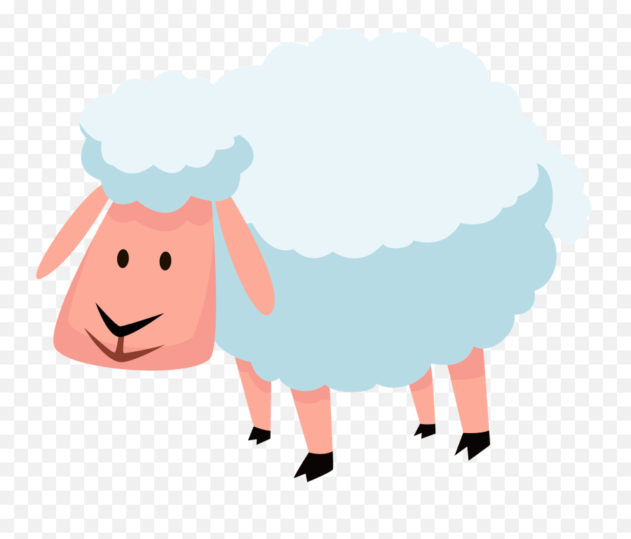 Cartoon Sheep Clipart Free Download Transparent Png - Sheep Emoji,Clipart Sheep