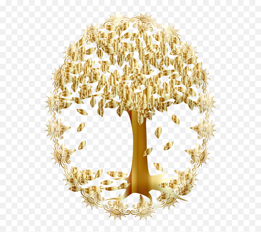 Free Photo Leaves Tree Of Life Gold Foil Tree Logo Frame - Tree Of Life Emoji,Logo Frame