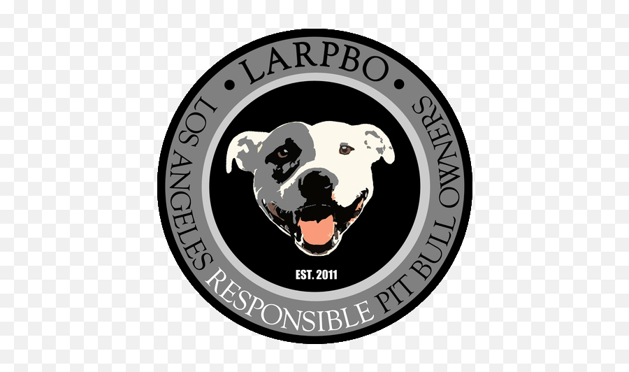 Los Angeles Responsible Pit Bull Owners Emoji,Pit Bull Logo