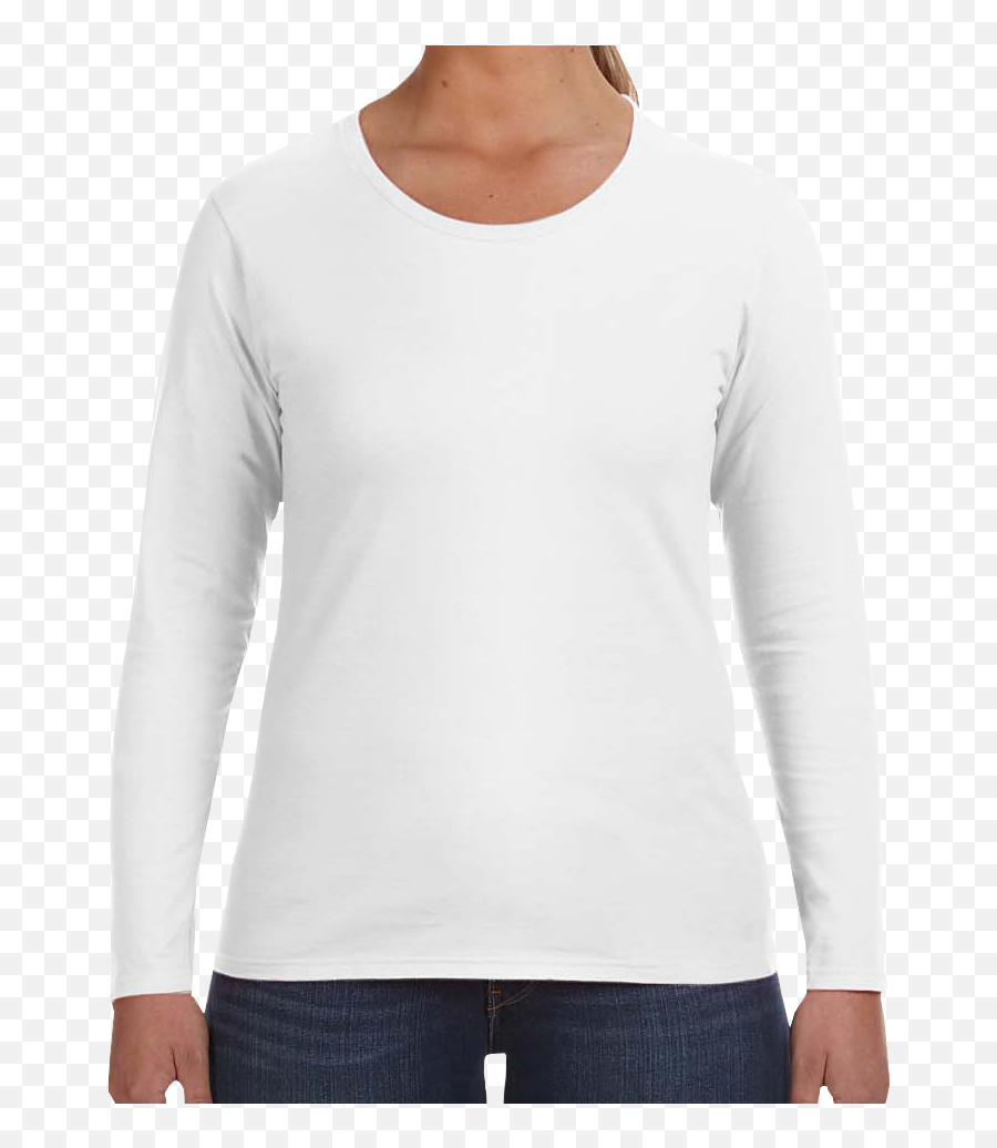 Ladiesu0027 Lightweight Long - Sleeve Tshirt Unitees Screen Emoji,Patagonia Logo T Shirts