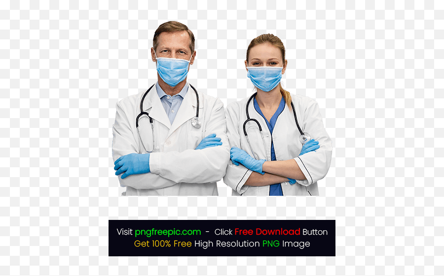 Doctor Male Female Hospital Wearing Mask Png - Doctor Png Emoji,Doctor Who Png