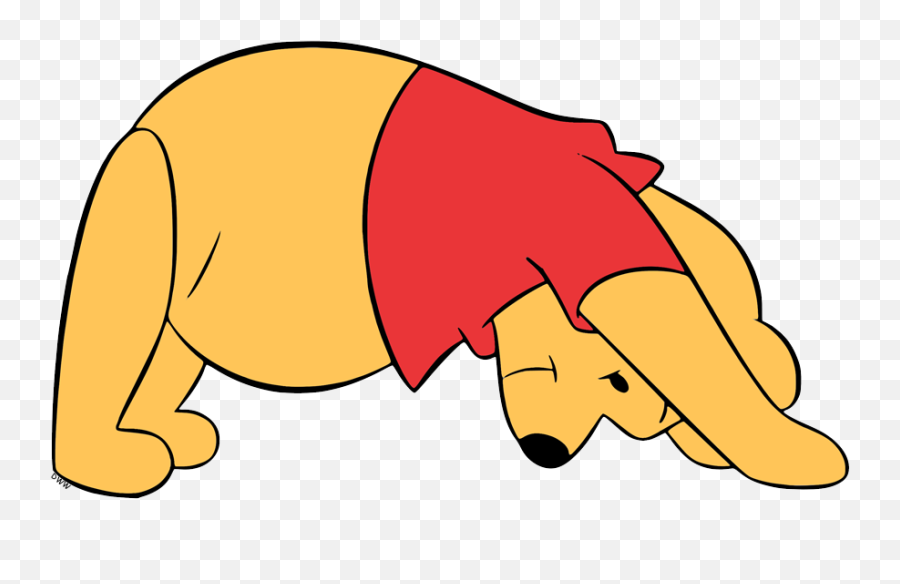 Winnie The Pooh Clip Art Disney Clip Art Galore Emoji,Yoga Poses Clipart