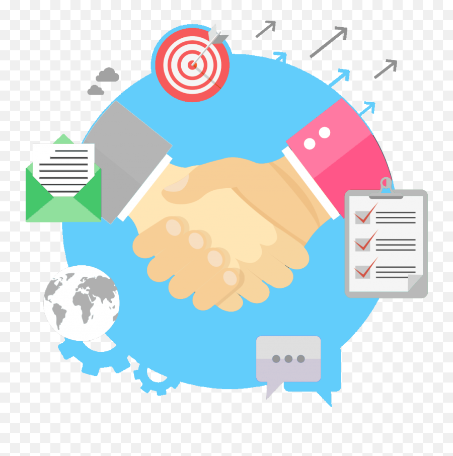Handshake Clipart Commitment - Business Partnership Clipart Emoji,Handshake Clipart Png