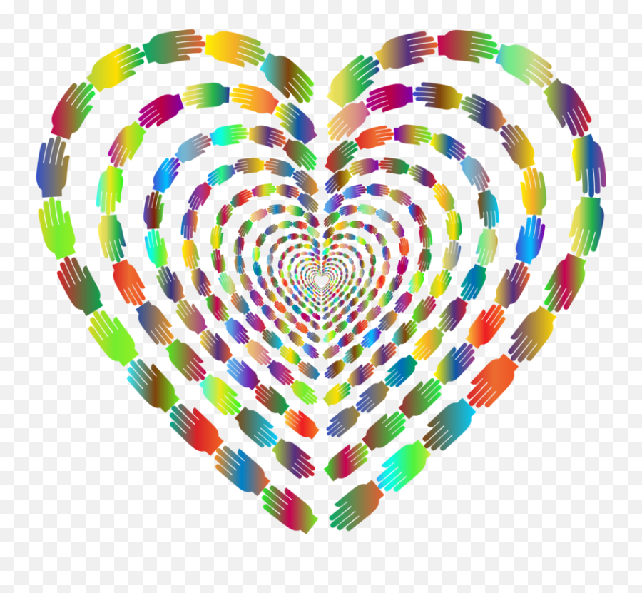 Heartcirclesymmetry Png Clipart - Royalty Free Svg Png Emoji,Heart Hands Clipart