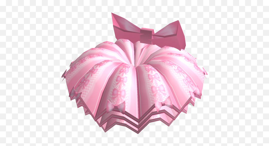 Pink Bow Tutu Skirt Roblox Wiki Fandom Emoji,Pink Bow Transparent