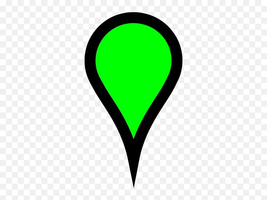 Google Maps Icon - Green Clip Art At Clkercom Vector Clip Emoji,Google Maps Icon Png