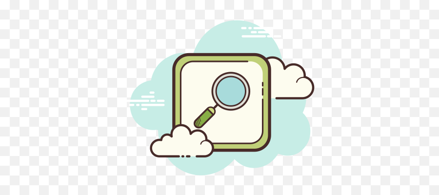 Icon - Icon Aesthetic Cloud Emoji,Search Icon Png