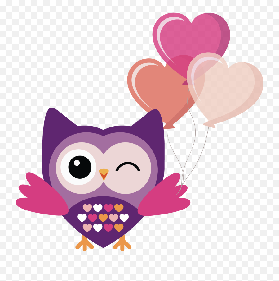 Download Owl Png Transparent Free Images - Pink Owl With Owls Emoji,Owl Png