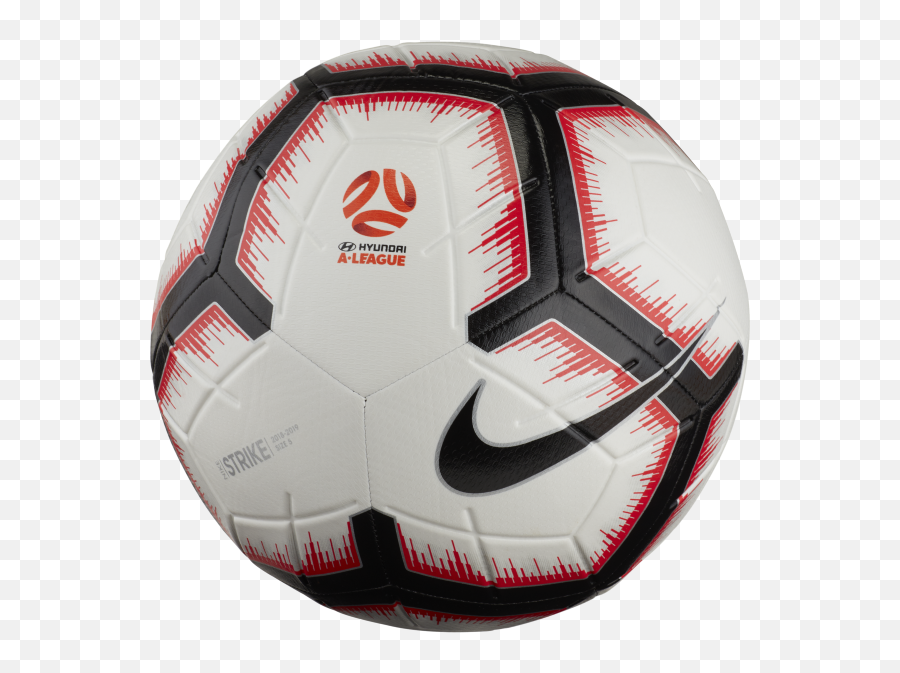 Download Hd Nike A - League Stirke Football Nike Strike 2018 New A League Soccer Ball Emoji,Nike Swoosh Png