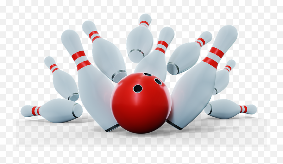 Bowling Png Clipart Bowling Pins Ball - Bowling Strike Emoji,Bowling Pin Clipart