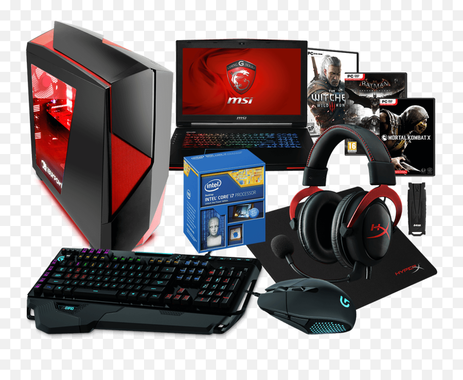 Download Hd Win Gaming Pc Desktop Or Gaming Notebook - Desktop Computer Hardware Computer Emoji,Ibuypower Logo